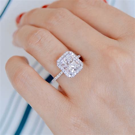 Lab Grown Radiant Cut Diamond Ring – Ascot Diamonds