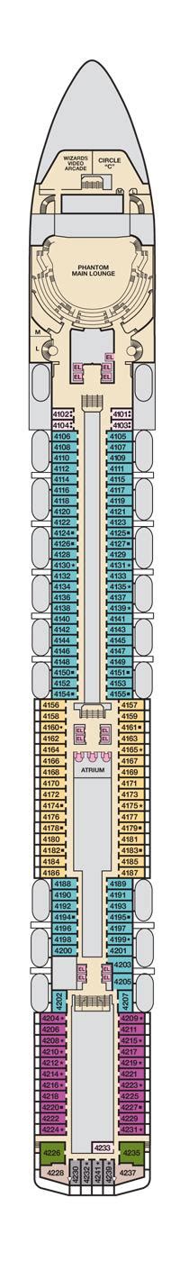 Carnival Miracle Deck Plans