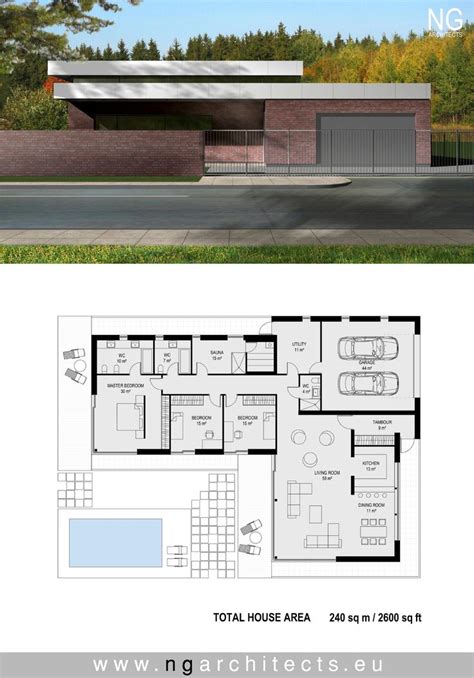 Modern Architecture House Plans - homeplan.cloud