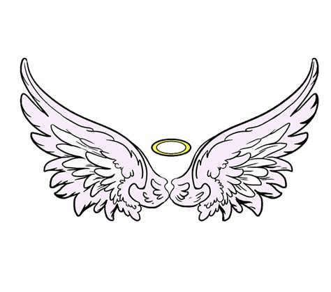 Angel Wings Drawings