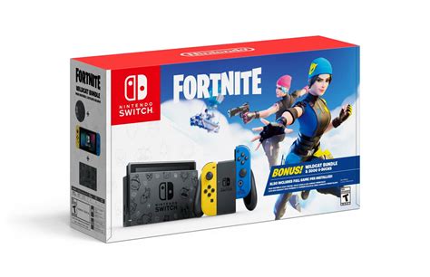 Nintendo Debuts Special Edition Fortnite Nintendo Switch Bundle