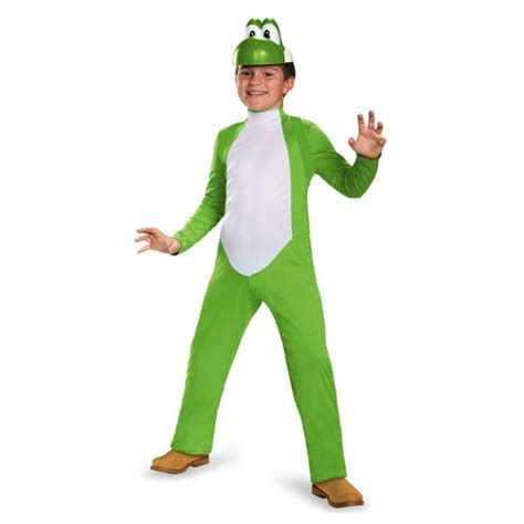 Mario Riding Yoshi Inflatable Children's Costume - The Costume Shoppe