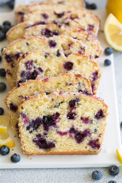 Lemon Blueberry Bread (+ Lemon Glaze Icing!) - Cooking Classy