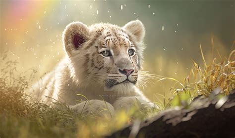 White Lion Cub (1) by PunkerLazar on DeviantArt