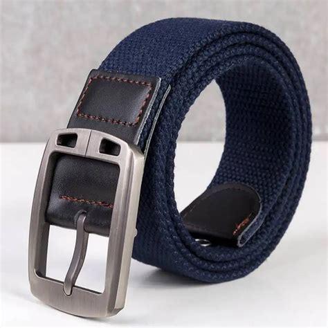 Aliexpress.com : Buy Canvas Belts For Men Fashion Male Belts 2019 Hot ...