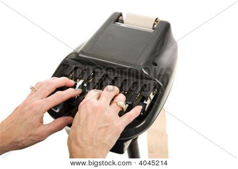 Court Reporting Stenograph Image & Photo | Bigstock