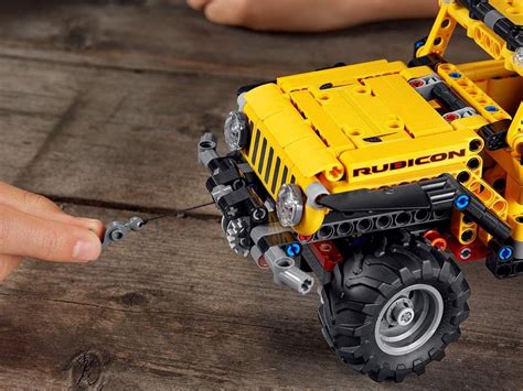 LEGO Technic Jeep Wrangler building set gives you your own high ...