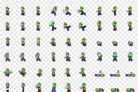 16 Bit Luigi Sprite