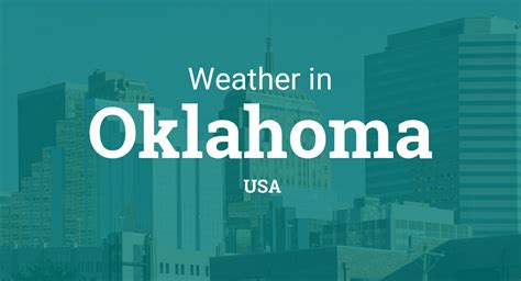 Weather in Oklahoma, United States