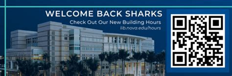 Alvin Sherman Library New Hours – NSU SharkFINS