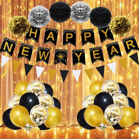 Party Propz Happy New Year Party Decorations Kit 2025, New Years Eve ...