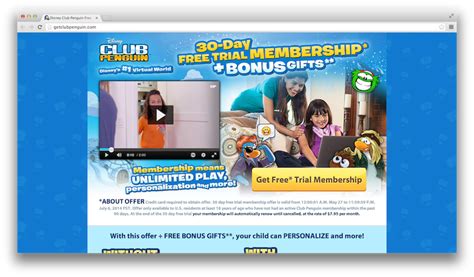 Club Penguin Offering Free 30-Day Membership Trial With Bonus Items ...