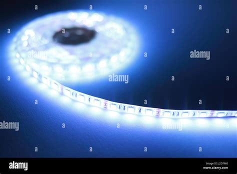 White LED strip light Stock Photo - Alamy