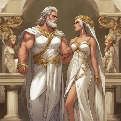 Hera and Zeus 4 by RavenJovan on DeviantArt