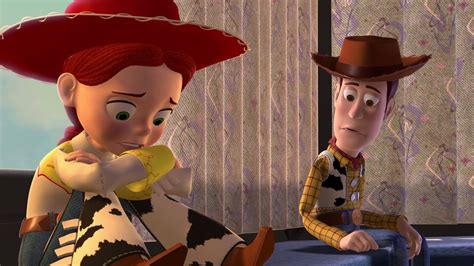 The Toy Story movies are really about Woody growing from child to adult ...