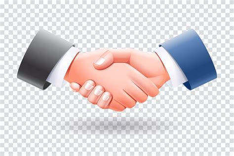 Business people handshake isolated vector illustration. 2090809 Vector ...