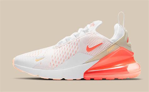 Nike Air Max 270 Appears in White and Orange Arrangement | HOUSE OF HEAT