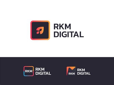 Digital marketing logo design by Paul Rover on Dribbble