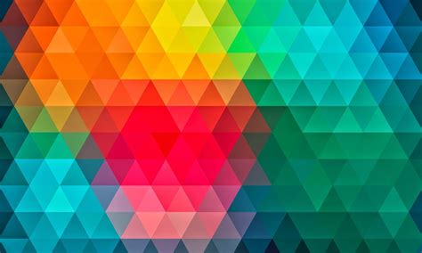 Colorful Triangles Wallpapers - Top Free Colorful Triangles Backgrounds ...