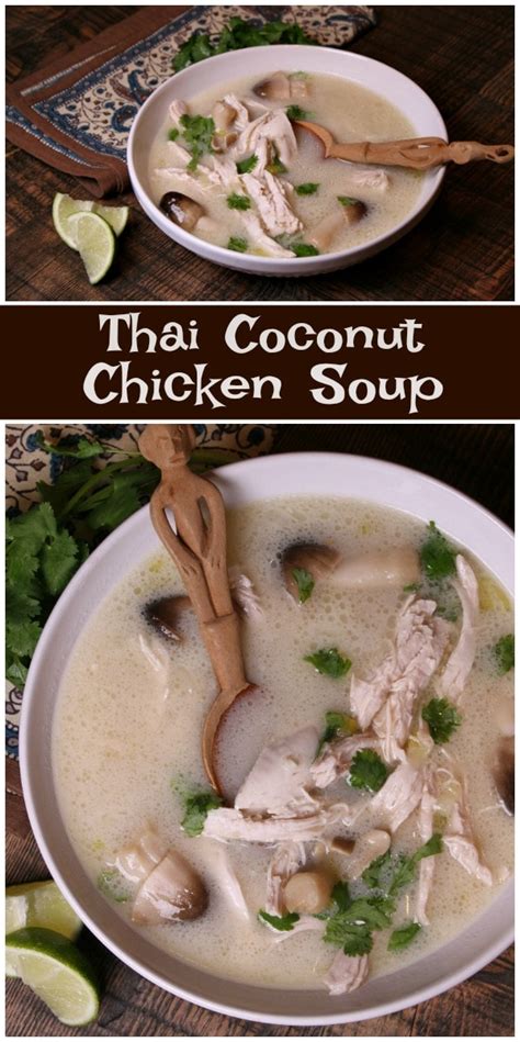 Thai Coconut Chicken Soup - Recipe Girl