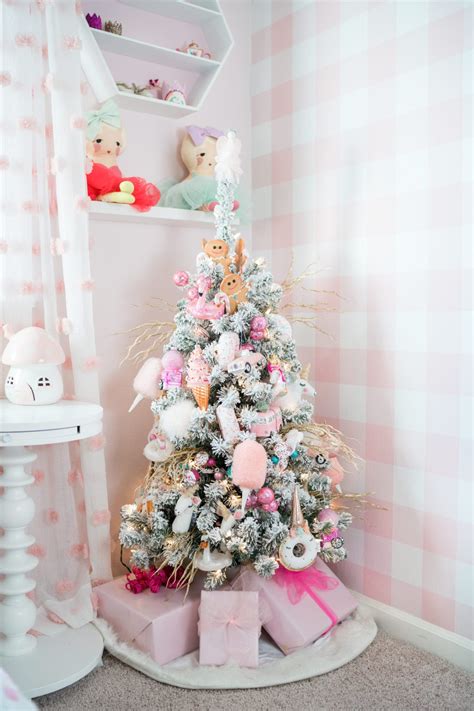 Little Girls Christmas Tree - Pink Christmas Tree Decorations