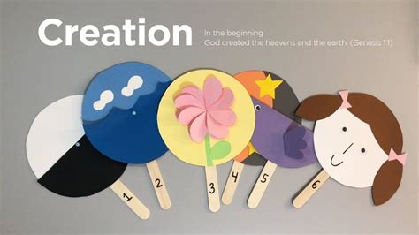 Creation Crafts for Sunday school | Day1- 3 | Sunday school projects ...