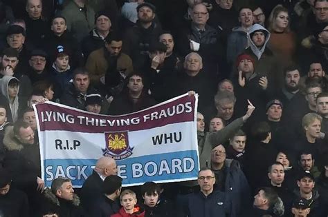 West Ham fans ready to protest against unpopular board before Burnley ...