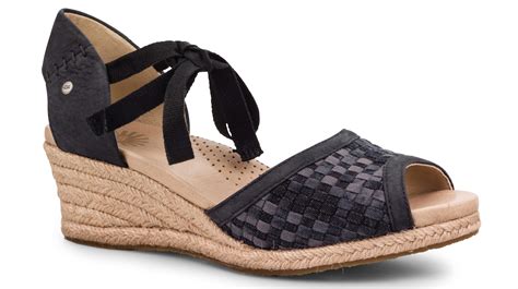 UGG - Ugg Delmar Woven Sandals Black - Walmart.com - Walmart.com