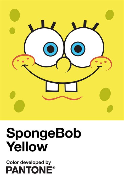 Nickelodeon and The Pantone Color Institute Launch SpongeBob Yellow and ...