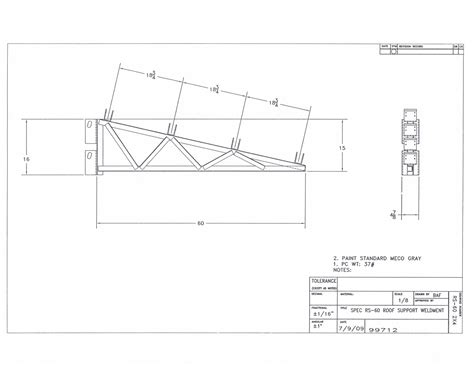 Outdoor Cantilever Rack with Roof Truss for Lumber Storage