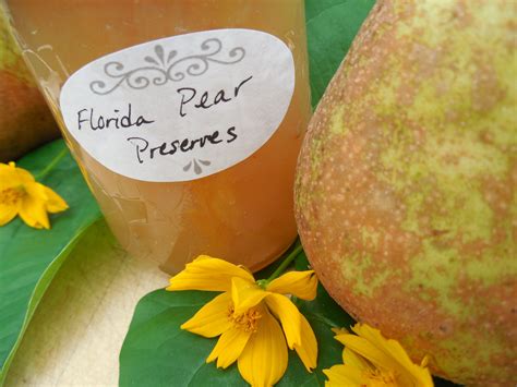 Sand Pear Recipe: Florida Pear Preserves with Pineapple | Pear recipes ...