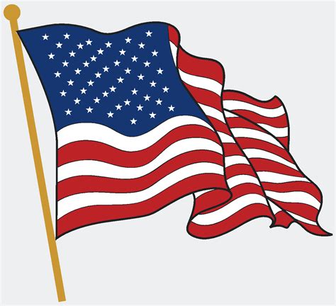 American Flag Clip Art Vector - Cliparts.co