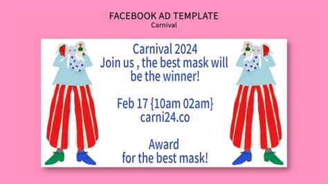 Premium PSD | Carnival template design