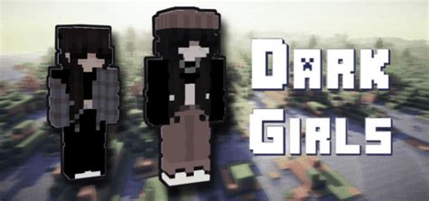 Dark Girls Skin Pack » Minecraft Addons | MC Pocket