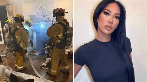 Kimora Lee Simmons and Kids Escape House Fire - The Celeb Talk Guy