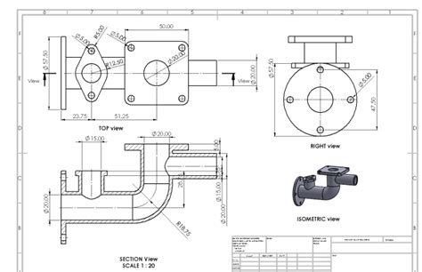 Mechanical Engineering Drawing helpful to Engineering projects