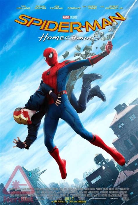 New spider-man Homecoming poster : Marvel