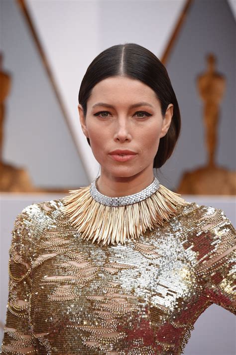 Jessica Biel – Oscars 2017 Red Carpet in Hollywood • CelebMafia