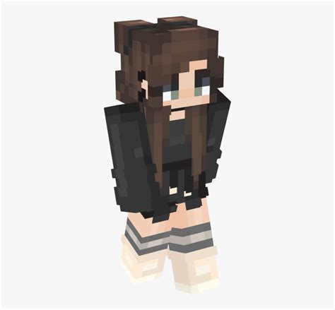 Brown Hair Anime Girl Minecraft Skin - Anime Wallpaper HD