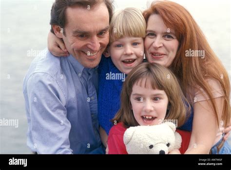 Family smiling, portrait Stock Photo - Alamy