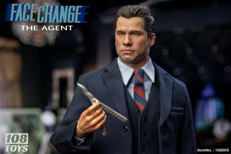 108 Toys 108-005 Face/Off John Travolta Sean Archer The Agent 1/6 ...