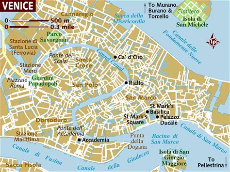 Venice Italy Neighborhood Map - Get Latest Map Update