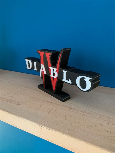 Diablo 4 Logo - Etsy