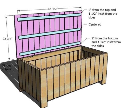 Woodwork Diy Storage Box Plans PDF Plans