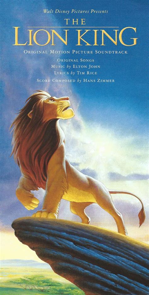 Lion King Soundtrack | Lion king movie, Lion king poster, Lion king ...