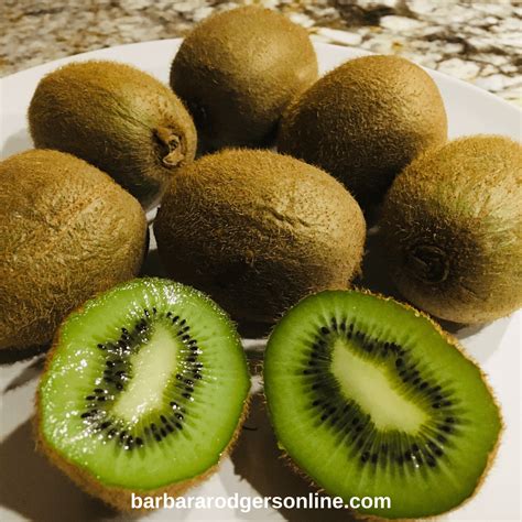 Spotlight On The Health Benefits Of Kiwis - barbararodgersonline.com