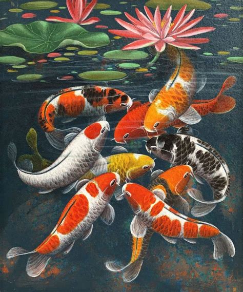 Best Feng Shui Placement For a Koi Fish Painting