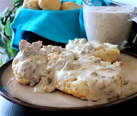 Buttermilk Biscuits and Sausage Gravy - How To Feed A Loon