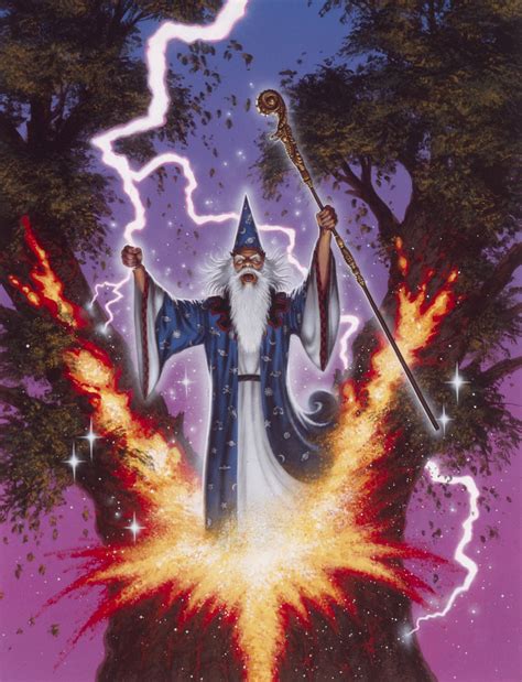 THE LIGHTNING WIZARD Art Print, Signed and Numbered by the Artist on ...