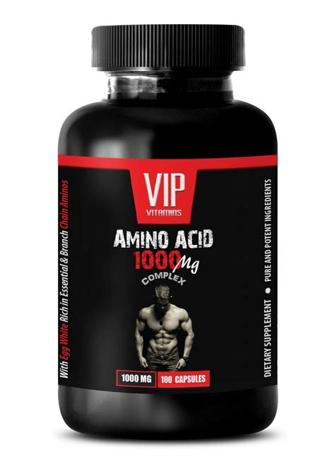 reduce muscle soreness - AMINO ACID 1000mg - boost recovery post ...